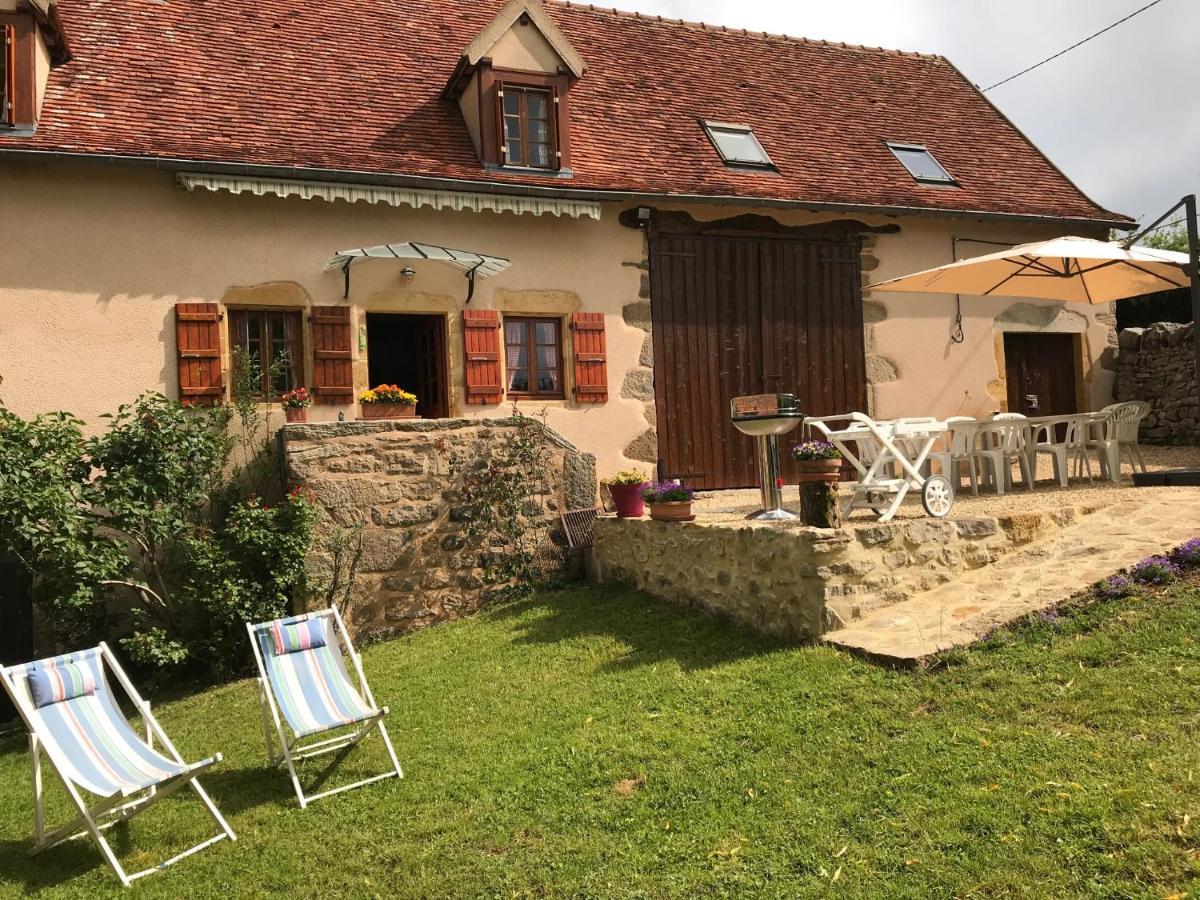 Gite Le Mur Magnifique Longere Au Bourgogne-Du-Sud Villa Oye Bagian luar foto